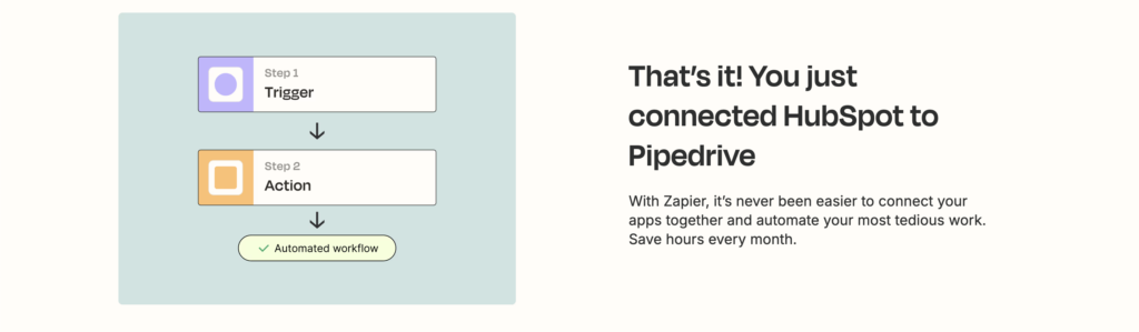 HubSpot to Pipedrive